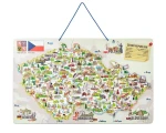 Magnetická mapa ČR obrázky společenská hra,