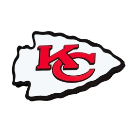 Cedule Kansas City Chiefs NFL 3D Foam Logo