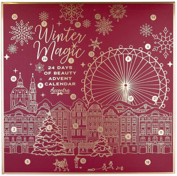 Adventní kalendář WINTER MAGIC ve skládací krabičce
