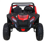 Mamido Dětské elektrické autíčko Buggy UTV Strong 24V nafukovací kola červené