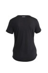 ICEBREAKER Wmns Merino 125 Cool-Lite™ Sphere III SS Tee Peak Sprint, Black velikost: XS