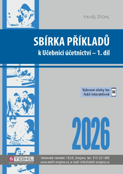 Sbírka příkladů k učebnici účetnictví I. díl 2026 - Pavel Štohl