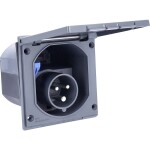 MENNEKES Wandcontactdoos 32A 5P 6H 400V IP44 TwinCONTACT 32 CEE zásuvka na stěnu, 32 A, 5pólová, 400 V, 1 ks