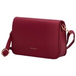 Elegantní dámská koženková crossbody Julys, vínová