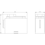 Siemens 3NJ69041DA00 kryt 4pólový 1 ks