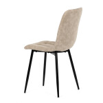 Jídelní židle, béžová, látka vintage, CT-281 CRM3