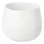 Räder Porcelánový svícen Night Hike, bílá barva, porcelán