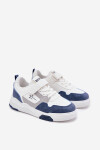 Lehké dětské sneakersy Big Star RR374052 Bílo-Modré 32
