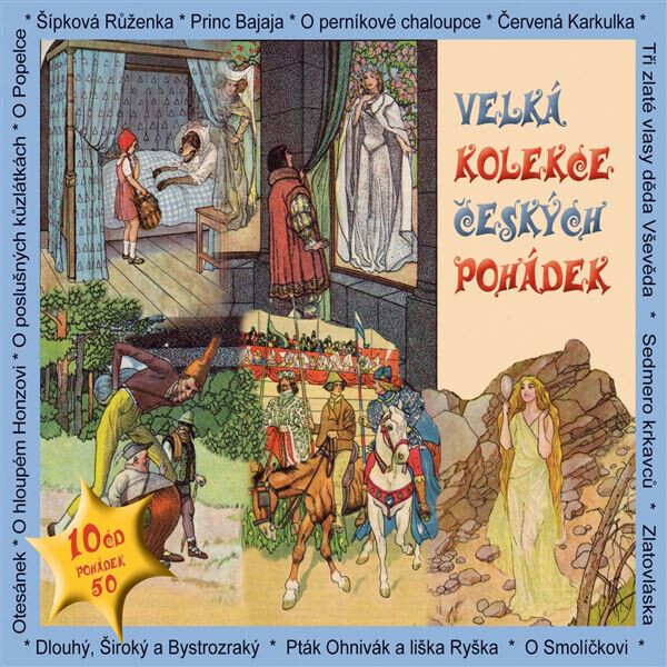 Velká kolekce českých pohádek - Various