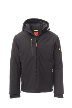 Zateplená softshell bunda Payper CREEK PAD Barva: Antracit/ Černá, Velikost: 5XL (S003300489130445XL)