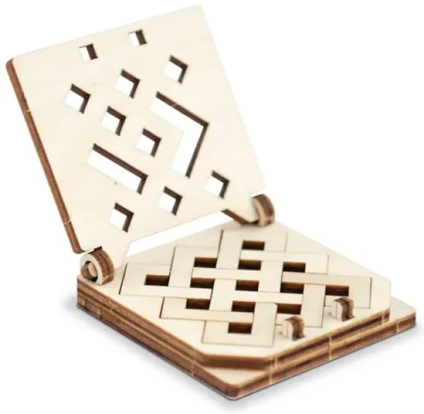WOODEN CITY 3D Dřevěné puzzle hlavolam mini Had