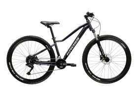 KROSS LEA 5.0, rám 17" (M), model 2025, pneu 27,5", barva námořnická modrá/stříbrná - ZDARMA dopravné, seřízení, odborná montáž a sada světel! (Záruka nejlepší ceny! Nakupujte u autorizovaného prodejce!)