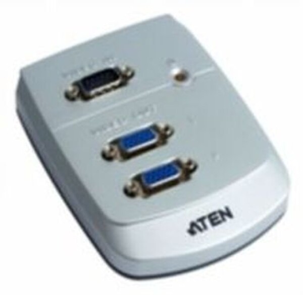 ATEN VGA splitter / VS-82 / 2-portový (1 PC - 2 monitory) / 250MHz / výprodej (VS-82)