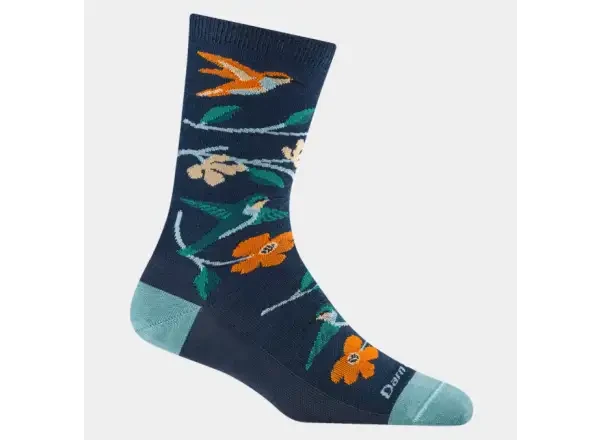 Darn Tough Birds Of A Feather Crew Lightweight dámské ponožky Midnight vel. S (35-38)