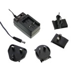 Ansmann 1201-0021 zásuvkový napájecí adaptér s redukcemi, nastavitelný 12 V/DC, 9 V/DC, 7.5 V/DC, 6 V, 4.5 V/DC, 3 V 300