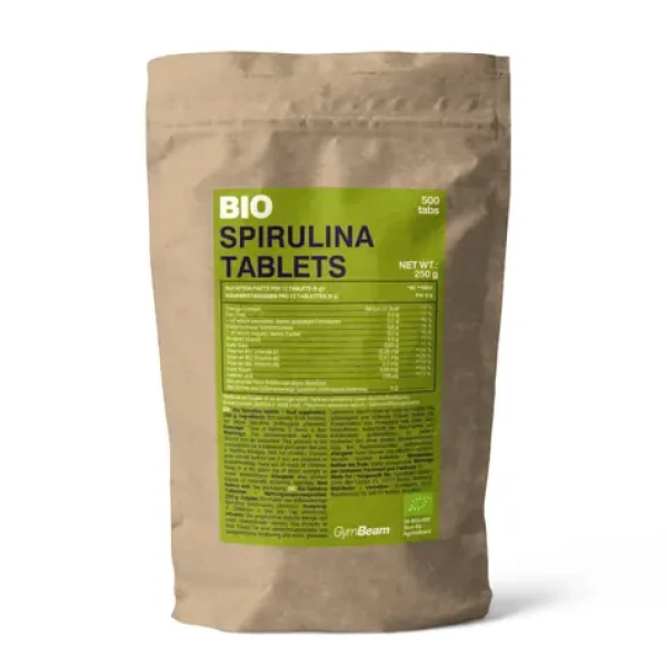 BIO Spirulina - GymBeam (bez příchuti, 500 tab.) (7076-1-bez-prichute)
