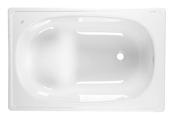 AQUALINE - Sedací smaltovaná vana 105x65cm, bílá (V105x70)