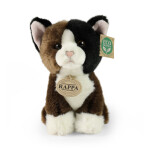 Plyšová kočka sedící 18 cm ECO-FRIENDLY