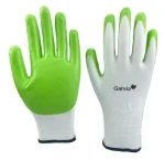 Garvia Zahradní rukavice NITRILE zelené vel. 9 / Rukavice pro zahradní práce / Velikost 9 / L