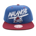Mitchell & Ness Pánská kšiltovka Colorado Avalanche NHL Transcript Snapback