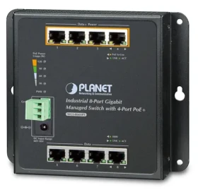 Planet WGS-804HPT / Switch / 8x Gigabit / PoE+ 144 W / Managed / Nástěnná montáž (WGS-804HPT)