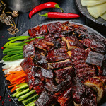 Nástěnný poznámkový kalendář 2026 NOTIQUE - Gourmet, 30 x 30 cm