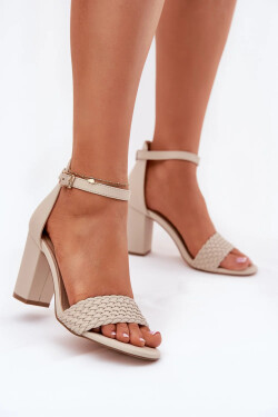 Sandály na podpatku model 213925 Step in style 41