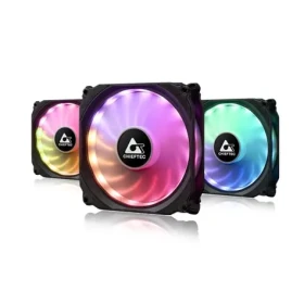 CHIEFTEC NF-3012-RGB 3 ks / 120 x 120 x 25mm / 1600 RPM / 28 dB / 3 Pin 4 Pin (NF-3012-RGB)