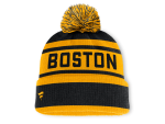 Fanatics Zimní čepice Boston Bruins NHL Fundamental Cuffed Knit with Pom
