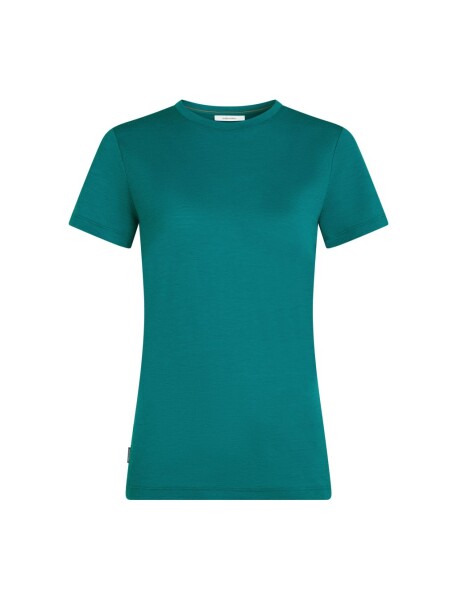 Dámské merino triko s krátkým rukávem ICEBREAKER Wmns 150 Tech Lite III SS Tee, Tidal Teal velikost: M