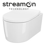 CERSANIT - SET B239 WC mísa INVERTO HF TS DUR SLIM WRAP SC EO VIRT /VÍROVÉ SPLACH/ S701-419