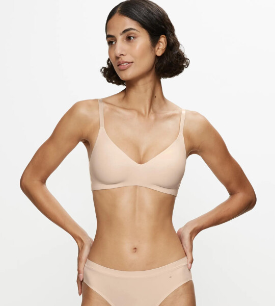Dámská podprsenka Pure Micro N - BROWN - hnědá 00DL - TRIUMPH CAMEO BEIGE 85D