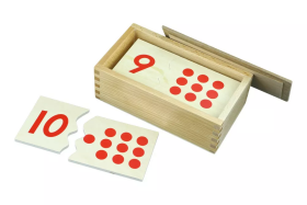 Moyo Montessori Moyo Montessori Čísla a puntíky - puzzle