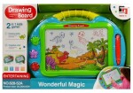 Mamido Magická kreslící tabule s razítky modrá
