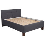 Čalouněná postel Mary 120x200, šedá, bez matrace
