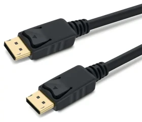 PremiumCord DisplayPort 1.3 kabel M/M 0,5m černá / Video kabel / 8K 30Hz / 32,4 Gb/s / zlacené konektory (kport5-005)