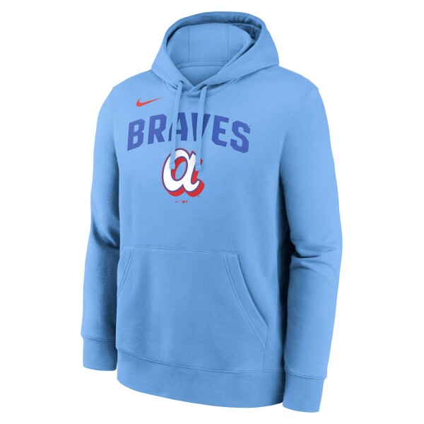 Nike Pánská mikina Atlanta Braves MLB City Connect Club Hoodie Velikost: 2XL