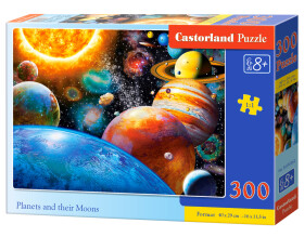 Puzzle Castorland 300 dílků - Planetky