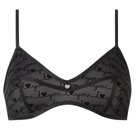 Dámská nevyztužená podprsenka I Heart You V-Day QF6713E-VE6 - Calvin Klein M