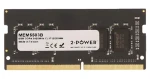 2-Power 8GB / Paměť RAM / DDR4 / SO-DIMM / 2400 MHz / CL17 / 1Rx8 (MEM5503B)
