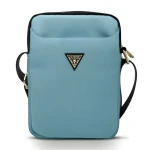 Guess Nylon Triangle Logo 10" modrá / Taška na tablet