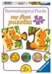 Ravensburger Moje první puzzle Zvířátka a mláďata 9x2 dílků