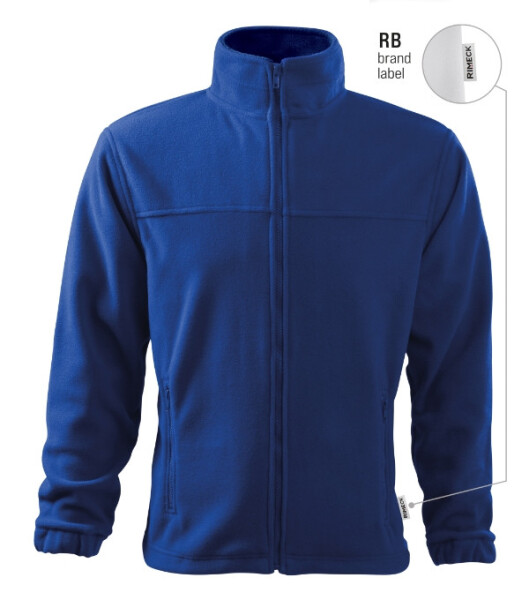 Jacket fleece pánský královská modrá 05 (brand label) L