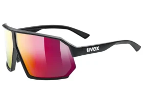 Uvex Sportstyle 237 brýle Black Matt/Mirror Red