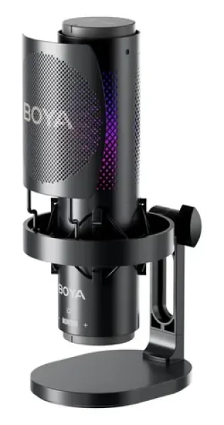BOYA K9 černá / Klopový mikrofon / drátový