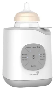 Grownsy N9 šedá / Ohřívač lahví / 10 v 1 / 280 W / do 160 ml (N9grownsy)