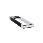 Nimco Nava chrom - černá mat držák na ručníky 25 cm. NA 28060 NA 28060