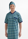 Košile Martel Sylwester I 502 kr/r, kostkovaná, 3XL–5XL džínovina 4XL