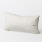 Räder Dekorativní polštářek s výšivkou Golden Bird Dream, béžová barva, textil