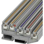 Phoenix Contact 3244517 svorka pro iniciační prvky a aktory 3.5 mm Push-Lock pružinová přípojka šedá 50 ks